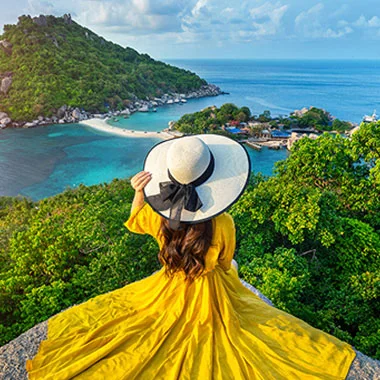 Beautiful tropical beach destination